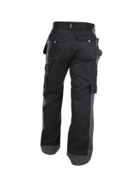 Dassy mens work pants Seattle with holster pockets and knee pad pockets two-tone